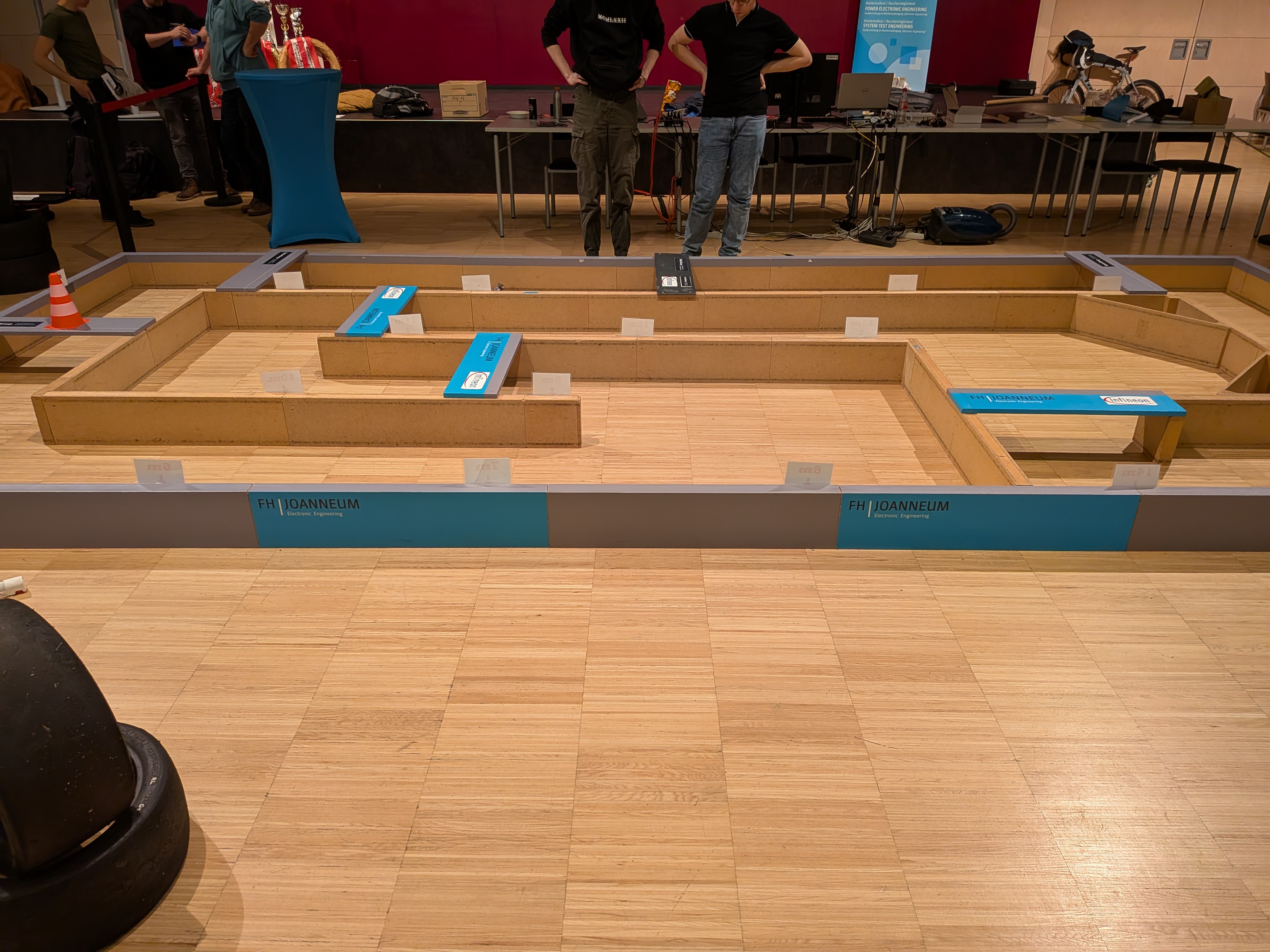 Figure 6: The official competition racetrack in Graz.